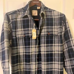 Flannel Button Up Fleece